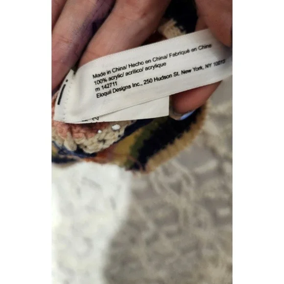 Eloquii Striped Knit Multicolored Blouse – Size 18 - Picture 4 of 10